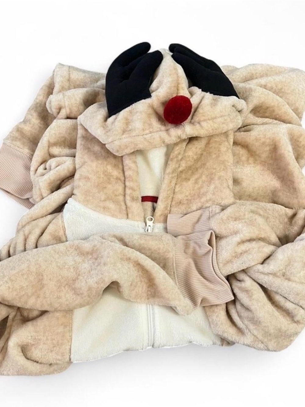 Fashion Nova Reindeer Hooded Onesie